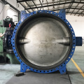 Concentric Double Flange Rubber Lining Butterfly Valve